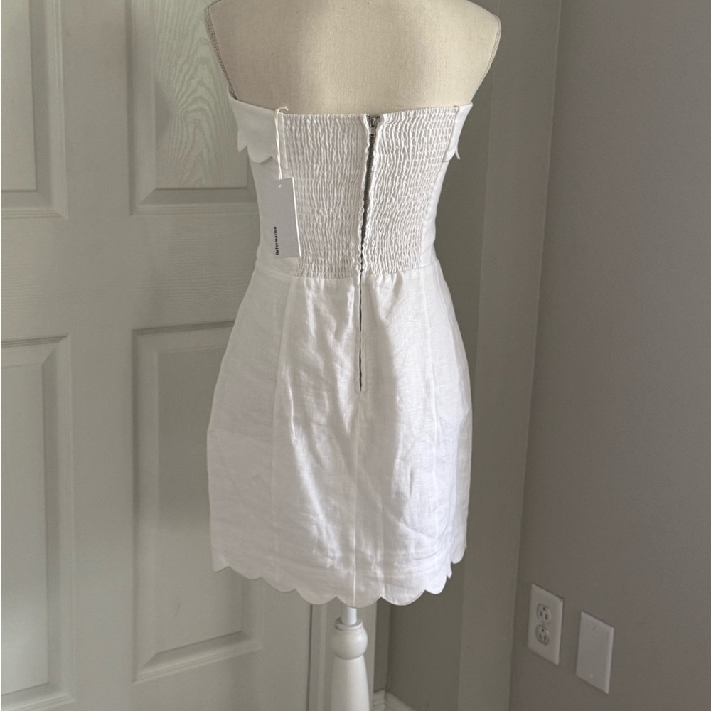 Reformation Isles linen white dress - Picture 3 of 3